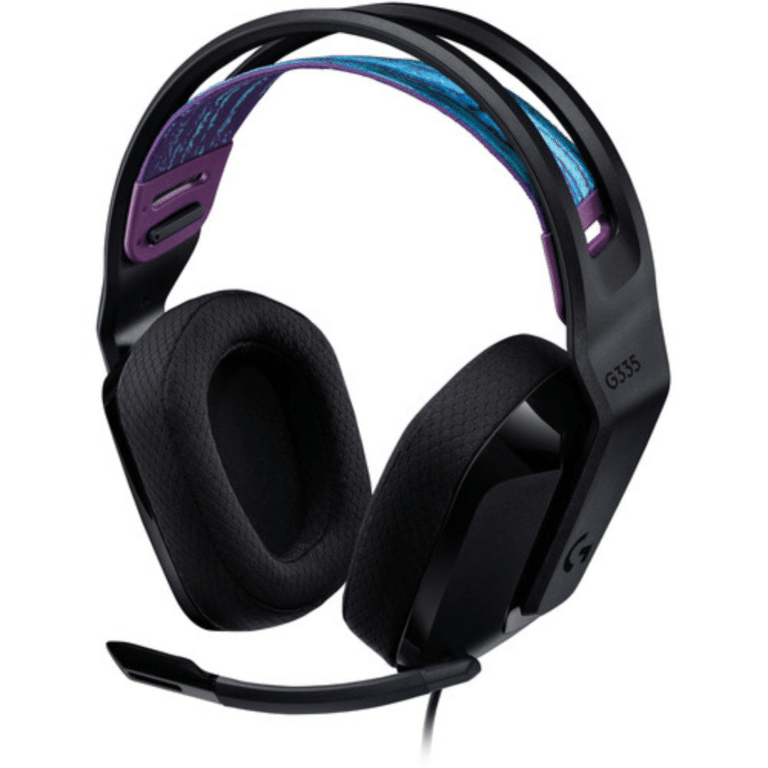 Auricular Logitech 981-000977 /gaming/ G335 / Negro / Pc - Ps - Nintendo Switch - 97855165459 - 981-000977