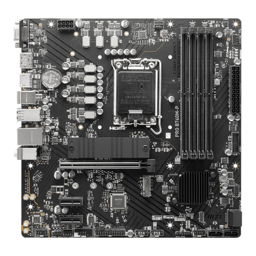 Mainboard Msi Pro B760p 008915 (2)