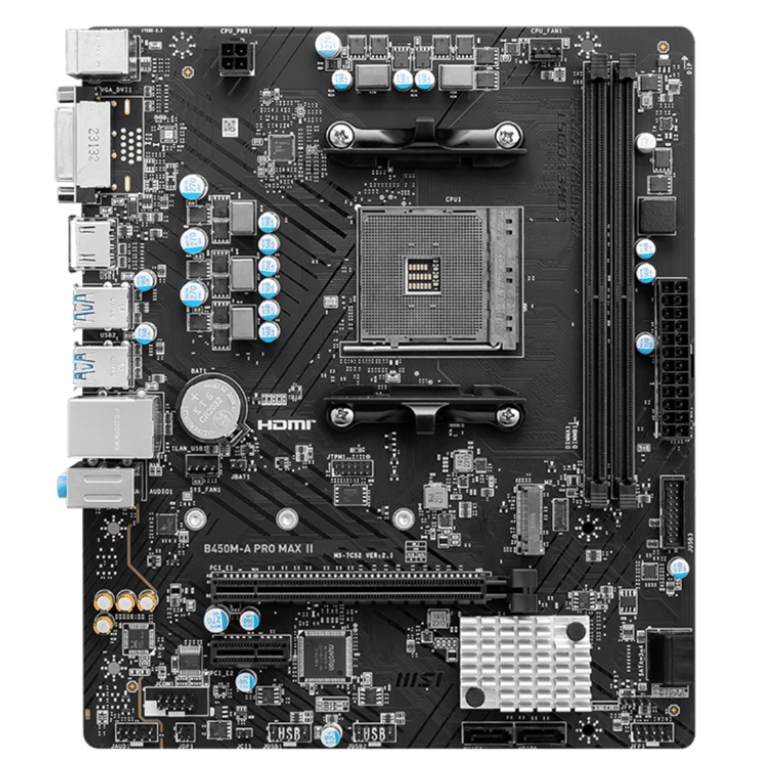 Mainboard Pc Msi B450m-a Promax Ii V2 008611 (1)