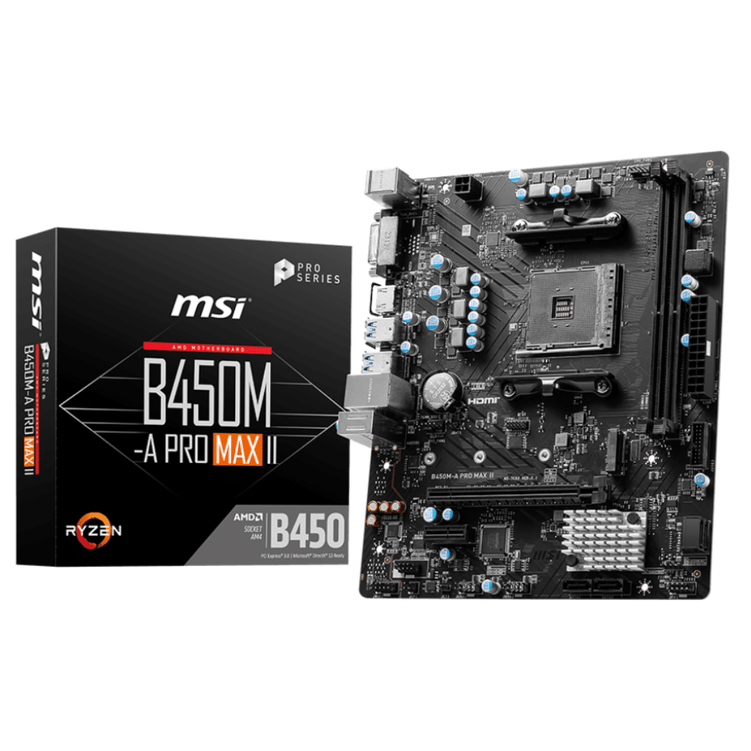 Mainboard Pc Msi B450m-a Promax Ii V2 008611 (4)