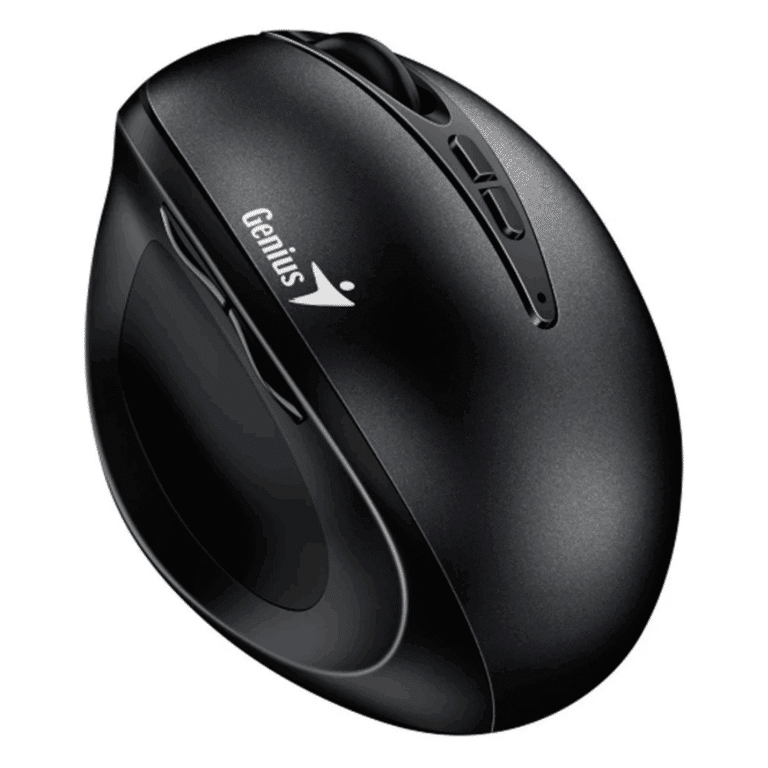 Mouse Genius Wireless Ergo 8300 Negro/ Vertical / Silencio / 7 Botones /rf 2.4ghz / Pila Aa X 1 - 091163260820 - 31030037400