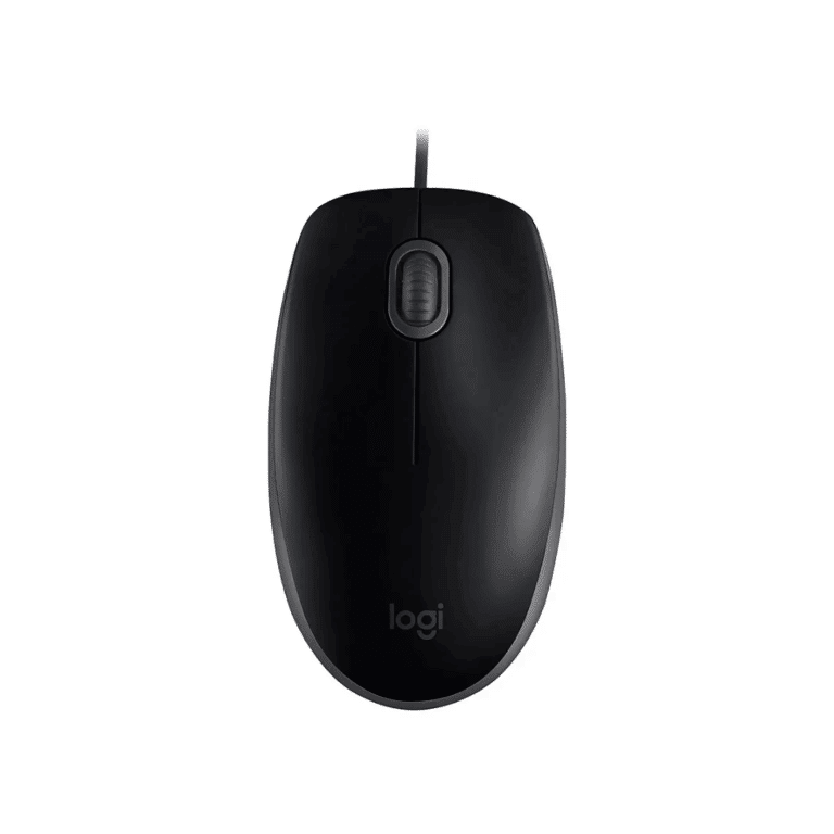 Mouse Logitech M110 Wired Black - Mouse - 910006756