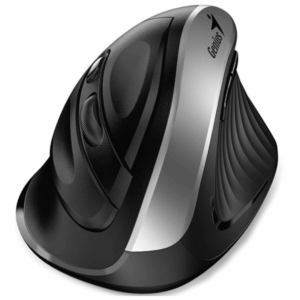 Mouse Wireless Genius Ergo 8250 Silver / Vertical / Silencio / Rf 2.4ghz / Pila Aa X 1 - 091163260394 - 31030031401