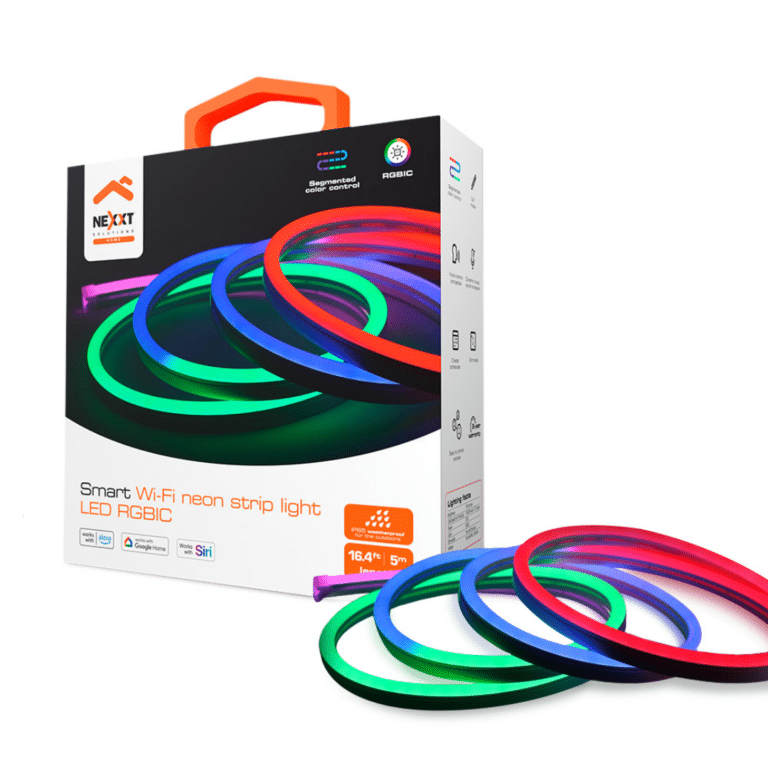 Nexxt Solutions Connectivity - LED Strip RGBIC 5mt - Seguridad y Automatización - Iluminación - NHB-S614