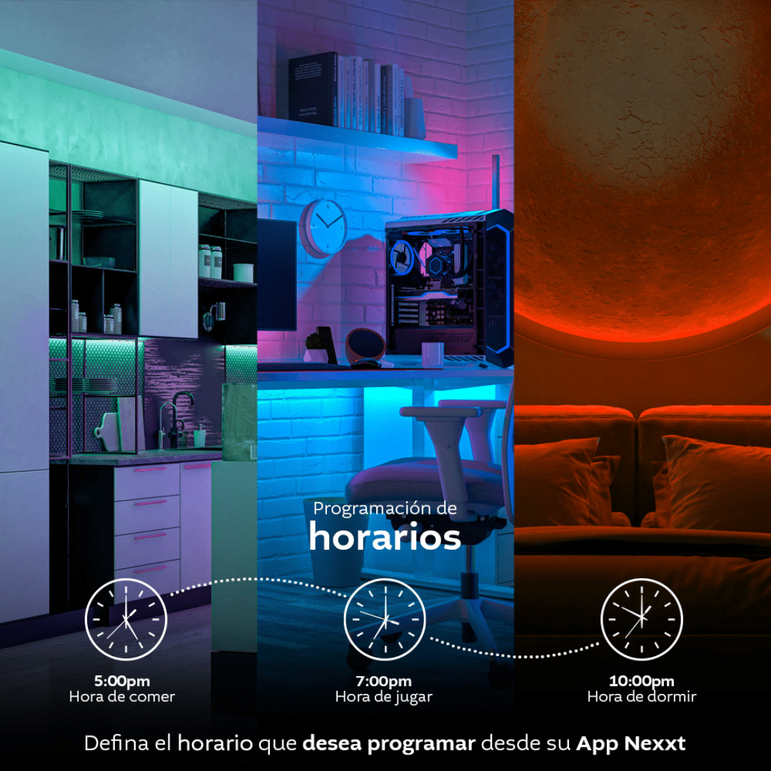 Nexxt Solutions Connectivity - LED Strip RGBIC 5mt - Seguridad y Automatización - Iluminación - NHB-S614 (4)