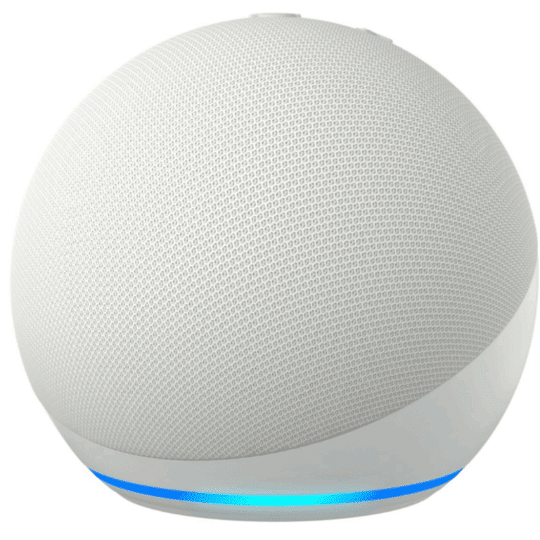 Amazon Echo Dot (5th Gen, 2022 Release) Smart Speaker With Alexa - Glacier White - B09B94RL1R - Amazon