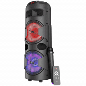 Klip Xtreme KLS-601 - Speaker system - Black - 2x8" Battery Wls Mic - Audio y Video - Parlantes / Bocinas / Cornetas - KLS-601