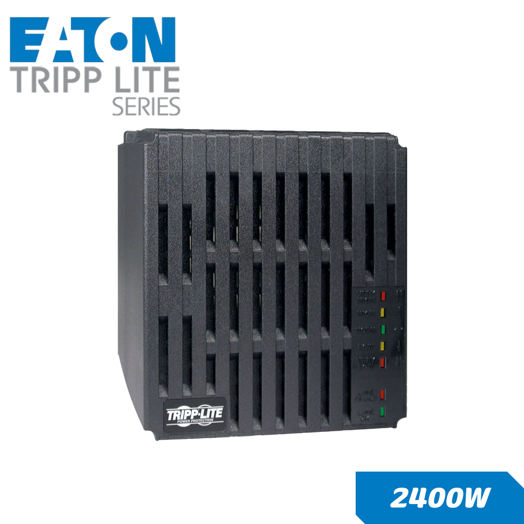 Regulador voltaje tripp lite lc2400 2400w 120v 6 salidas avr