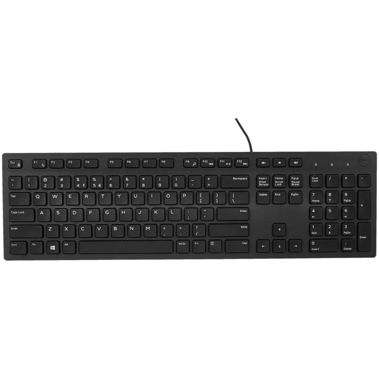 Teclado Dell Kb216 Usb Negro 1y - Teclados - 580-ADRC