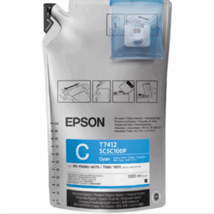 Tinta Epson Ds741 Cyan Ultrachrome F6200/f7200/f9200/f9370 6 Litros T741220 - 010343953758 - T741220