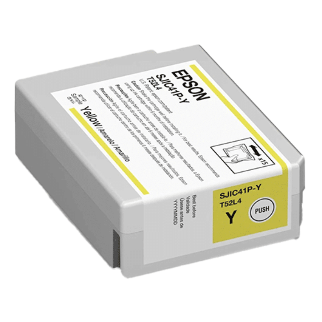 Tinta Epson Sjic41p C4000 Amarillo C13T52L420 - C13T52L420