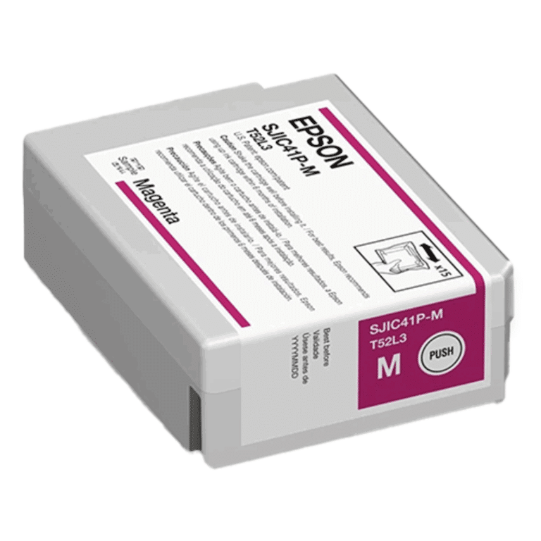 Tinta Epson Sjic41p Magenta C4000 C13t52l320 - 18746198 - C13T52L320