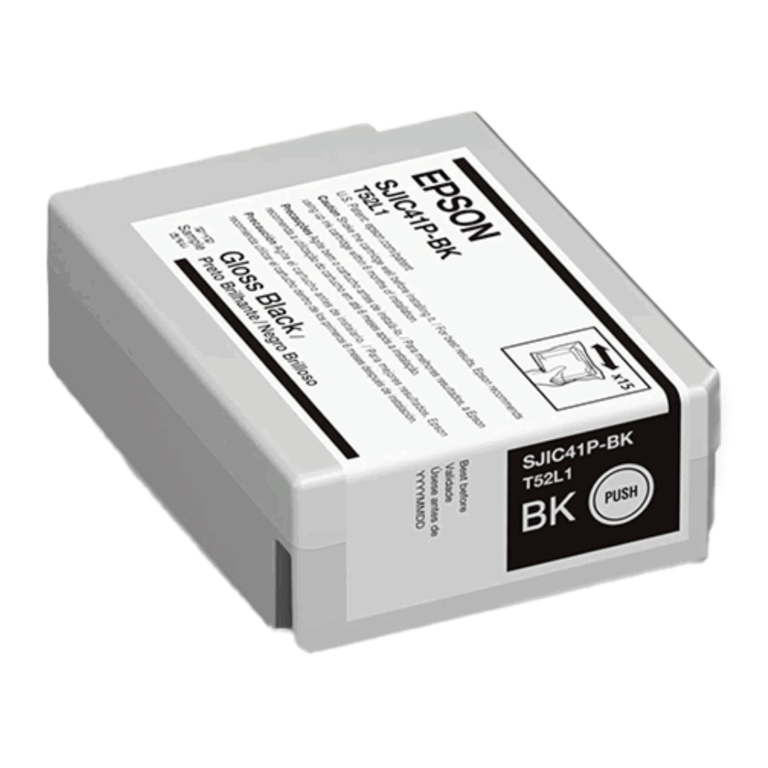 Tinta Epson Sjic41p Negro Glossy C4000 C13t52l120 - 18746174 - C13T52L120