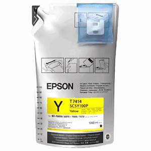 Tinta Epson T7414 Amarilla Ultrachrome Ds F6200/f7200/f9200/f9370 6 Litros C13t741420 - 010343953772 - T741420