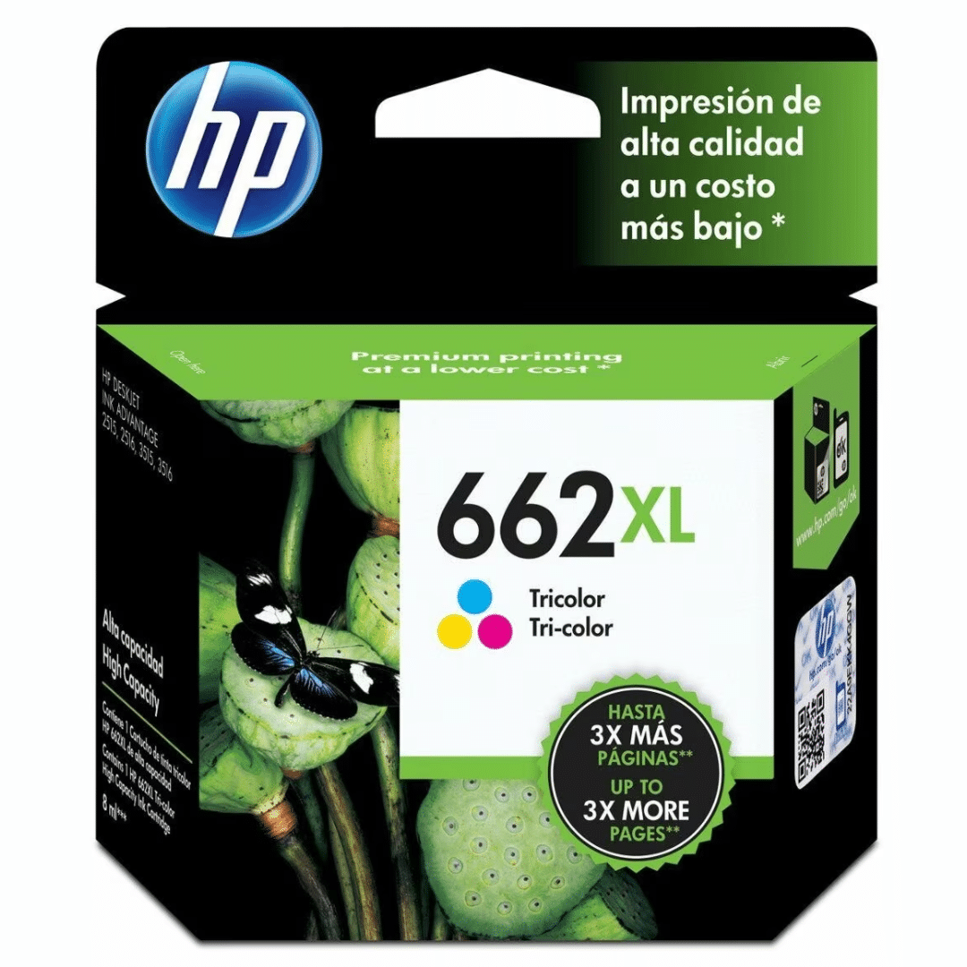 Tinta Hpinc 662xl Tri-color CZ106AL - CZ106AL