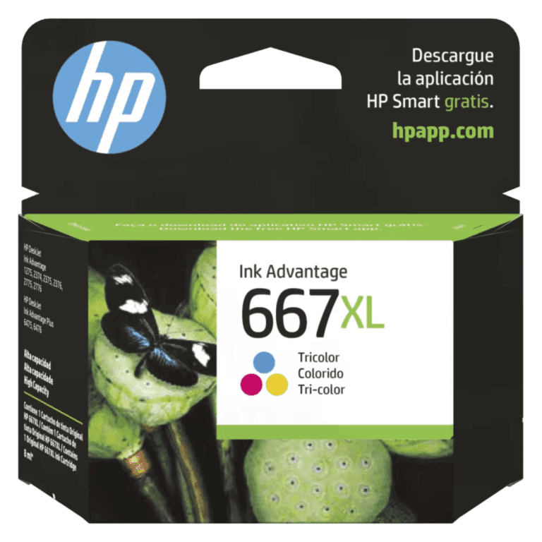 HP - 667XL - Ink cartridge - Tricolor - 3YM80AL - Consumibles y Media - Cartuchos de Toner e Ink-Jet - 3YM80AL