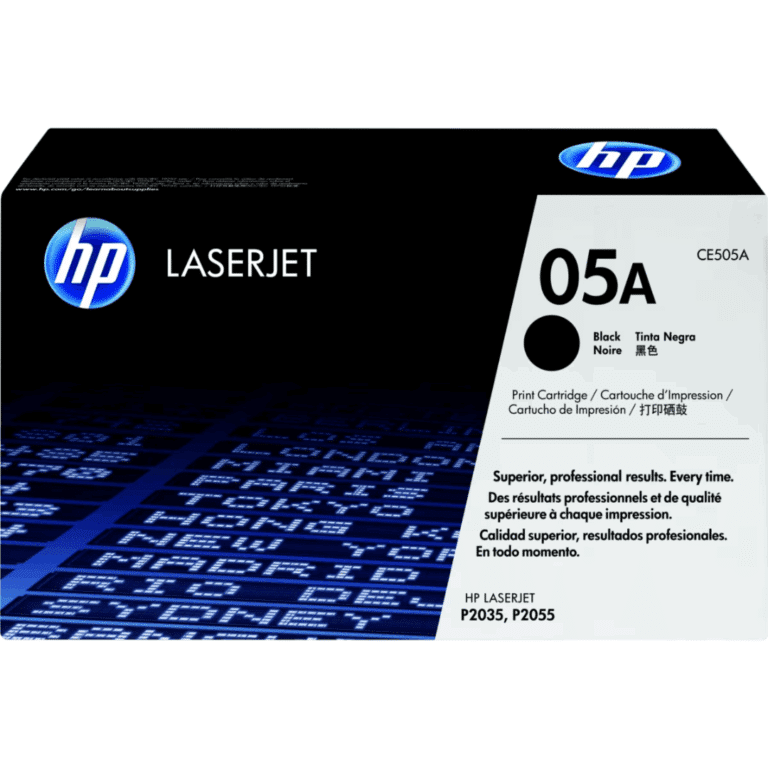 HP 05A - Negro - original - LaserJet - cartucho de tóner (CE505A) - para LaserJet P2035, P2035n, P2055, P2055d, P2055dn, P2055x - Consumibles y Media - Cartuchos de Toner e Ink-Jet - CE505A