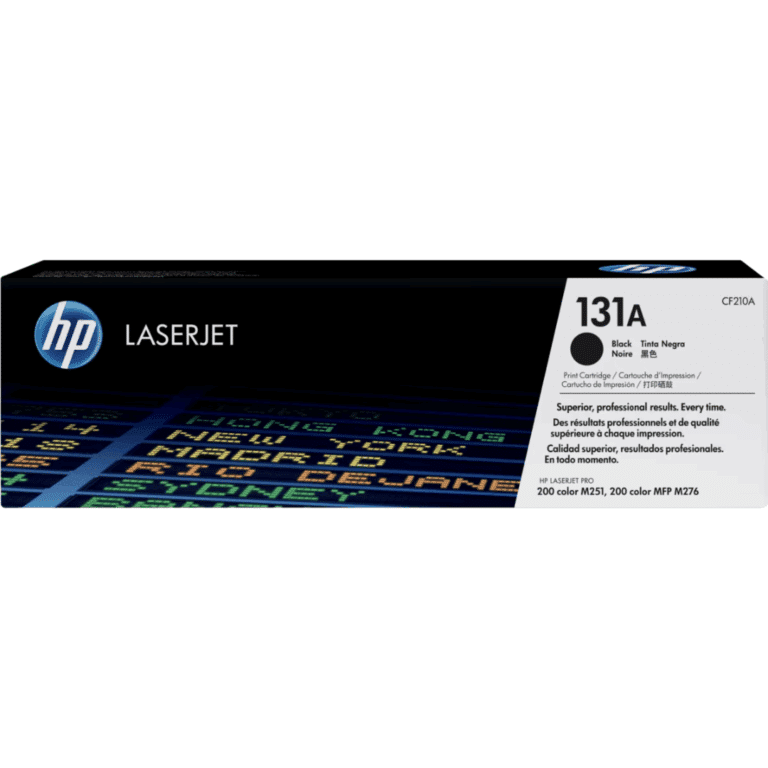Toner Hpinc 131a Negro Laserjet 251/276 1600 Pag Cf210a - 886111334957 - CF210A