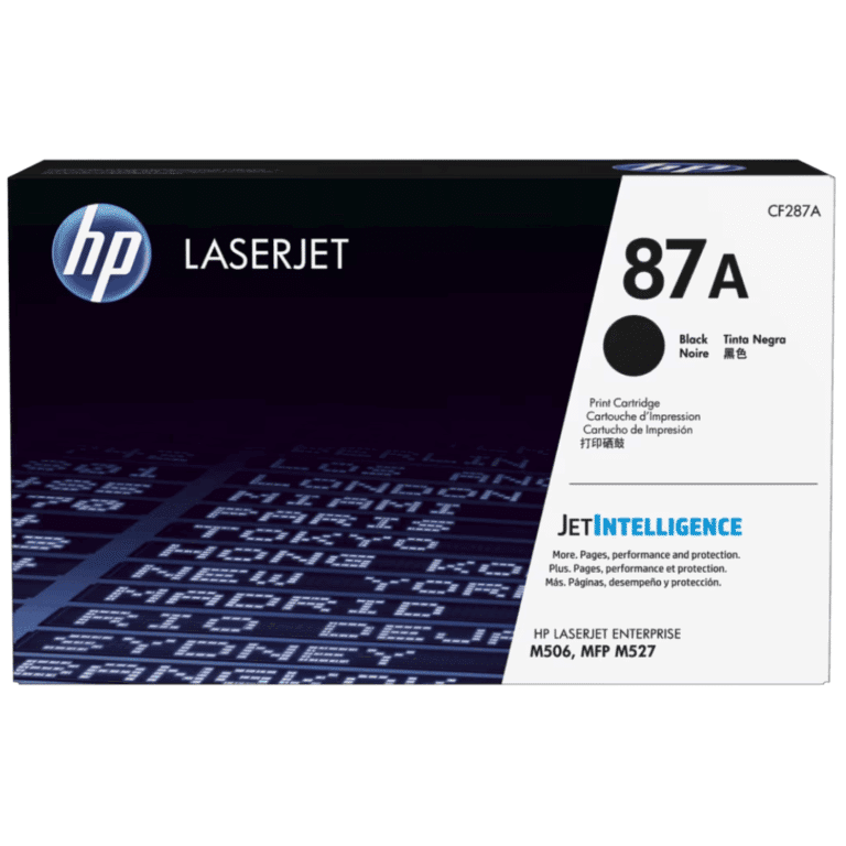 HP 87A - Negro - original - LaserJet - cartucho de tóner ( CF287A ) - para LaserJet Enterprise Flow MFP M527, M506, MFP M527, LaserJet Pro MFP M527 - Consumibles y Media - Cartuchos de Toner e Ink-Jet - CF287A