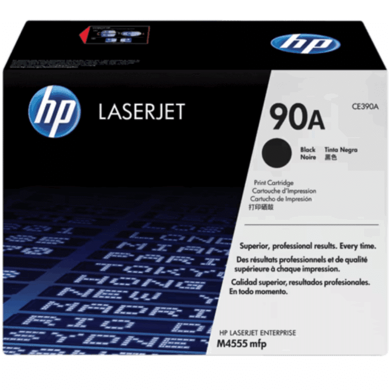 Toner Hpinc 90a Negro Laserjet M601/602/603/4555 10000 Pag Ce390a - 884962517758 - CE390A