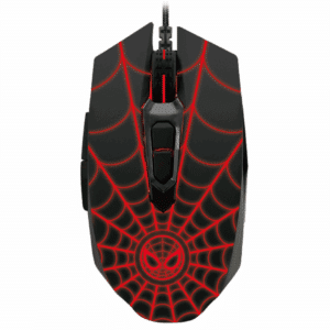 Xtech - XTM-M520SM - Mouse - USB - Wired - black  and red - Gaming Spider-Man - Periféricos - Ratones - XTM-M520SM