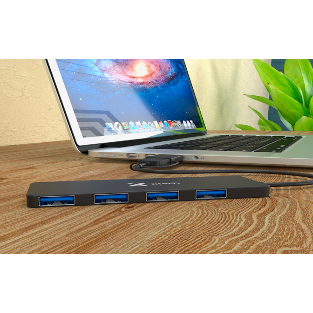Xtech - Hub - 4 puertos - USB 3.0 XTC-390 - Periféricos - USB Hubs - XTC-390 (6)