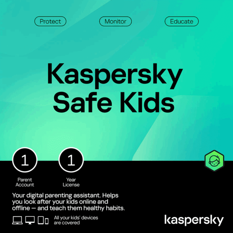 Antivirus Kaspersky Safe Kids 1y - Software - Safe Kids