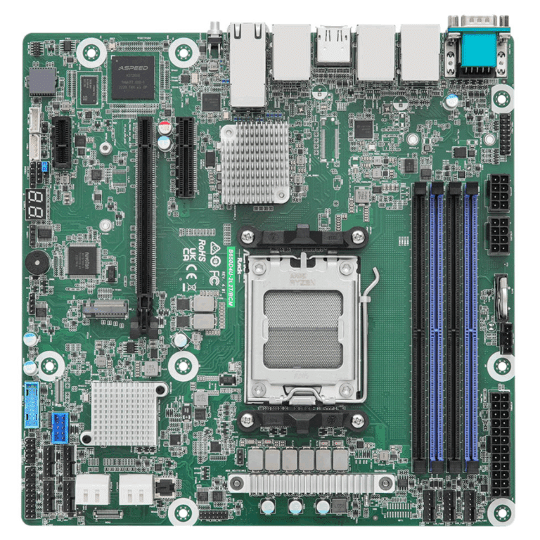 ASRock Inc. ASRock SV MB B650D4U-2L2T BCM B650E AM5 Max128GB DDR5 Micro ATX Retail MB 269675 B650D4U-2L2T/BCM