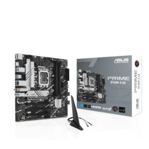 ASUS TeK ASUS MB PRIME B760M-A AX B760 LGA1700 Max.128GB DDR5 PCIe mATX Retail MB 272531 PRIME B760M-A AX