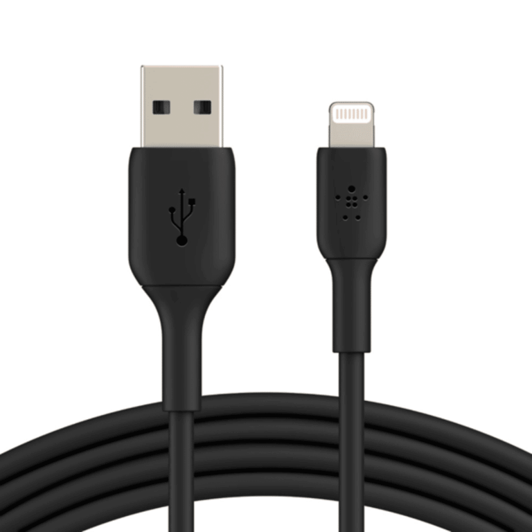 Belkin BOOST CHARGE - Cable Lightning - Lightning macho a USB macho - 1 m - negro - para Apple 10.5-inch iPad Pro; 12.9-inch iPad Pro (2nd generation); iPhone 11, 11 Pro, 11 Pro Max, 8, XR, XS, XS Max - Accesorios para Computadores - Cables - CAA001bt1MBK