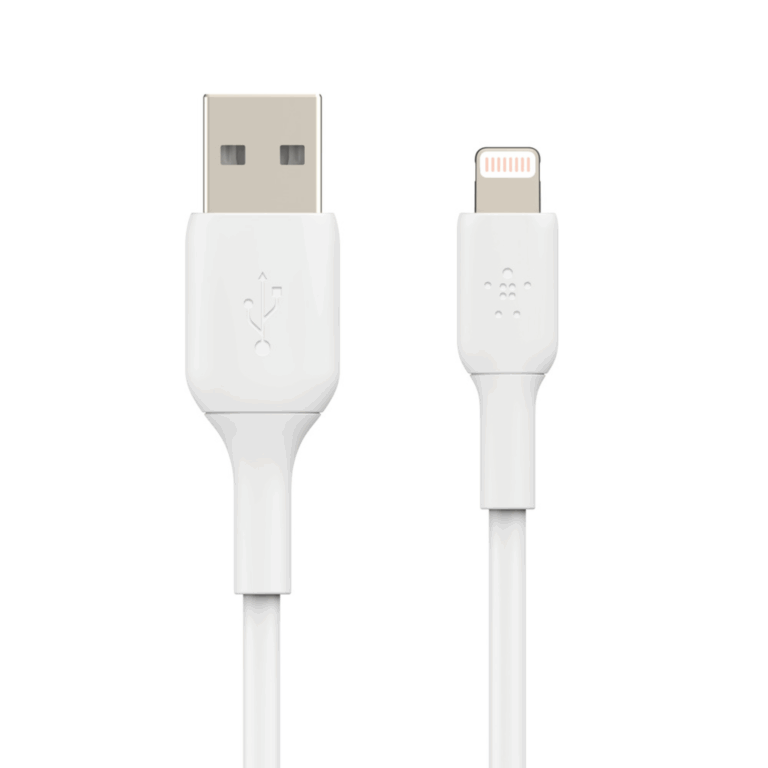 Belkin BoostCharge - Cable Lightning - Lightning macho a USB macho - 1 m - blanco - Accesorios para Computadores - Cables - CAA001bt1MWH