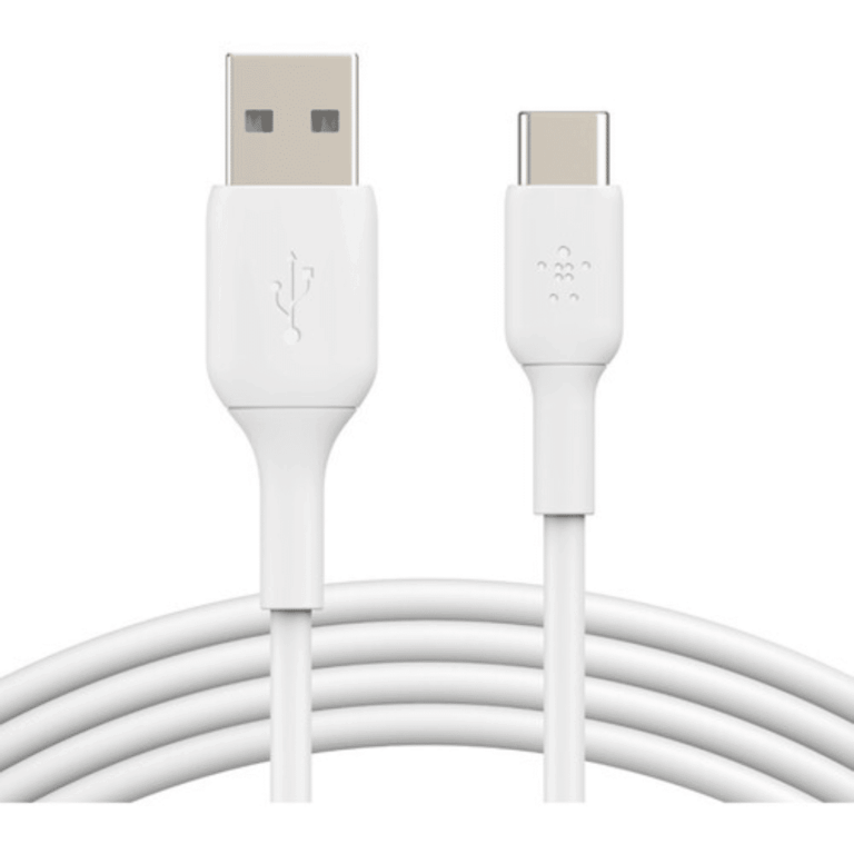 Belkin Cable Boost Charge Usb-c To Usb-a 3 Feet - New Factory Sealed - 1 Year Manufacturer Warranty - CAB001bt1MWH