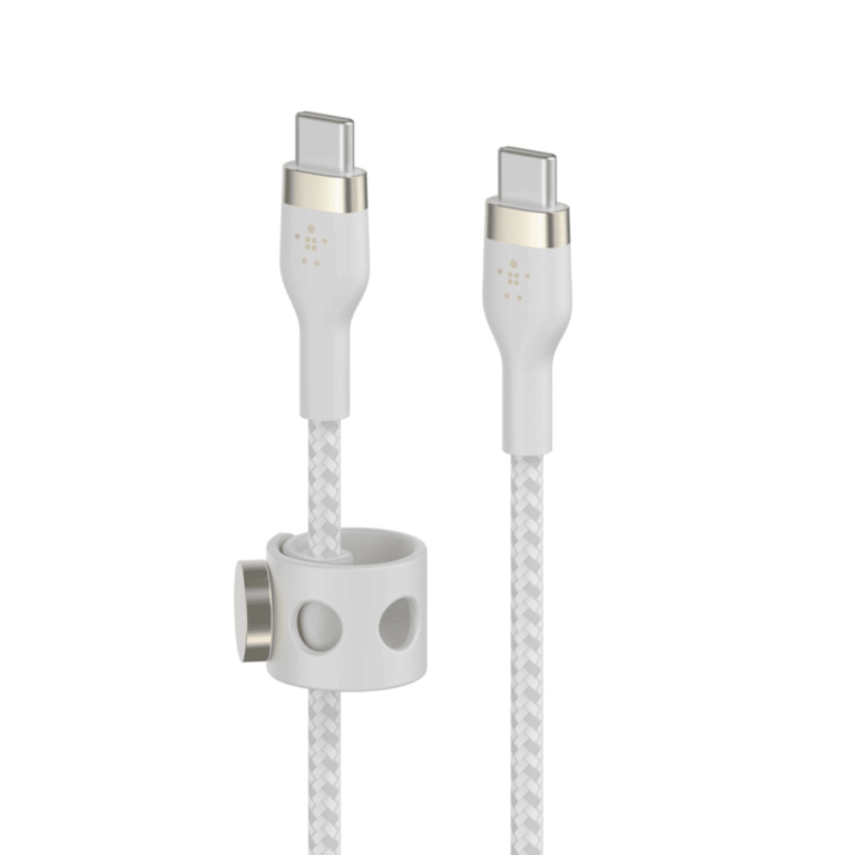 Belkin BoostCharge - Cable USB - 24 pin USB-C (M) a 24 pin USB-C (M) - 2 m - blanco - Celulares - Accesorios - CAB011bt2MWH