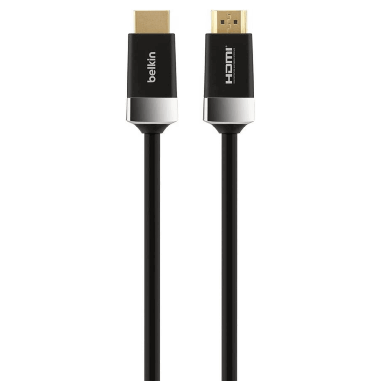 Belkin High Speed HDMI Cable - Cable HDMI con Ethernet - HDMI macho a HDMI macho - 2 m - compatibilidad con 4K - Accesorios para Computadores - Cables - AV10050BT2M