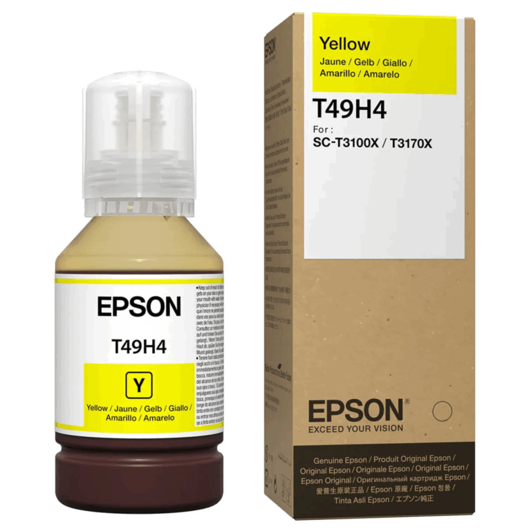 Botella Epson T49h4 Amarillo Surecolor T3170x 140ml C13t49h400 - 010343949690 - T49H400