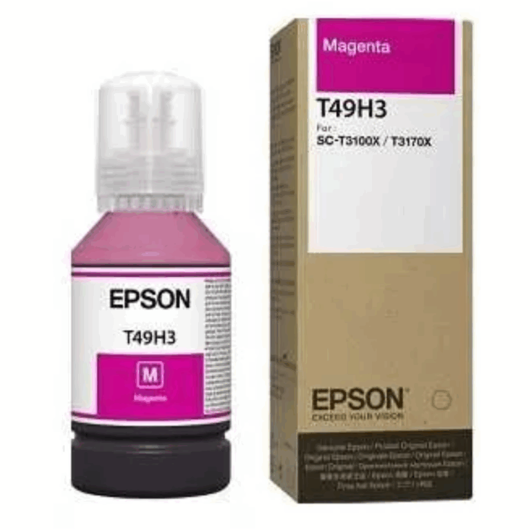 Botella Epson T49h3 Magenta Surecolor T3170x 140ml C13t49h300 - 010343949683 - T49H300