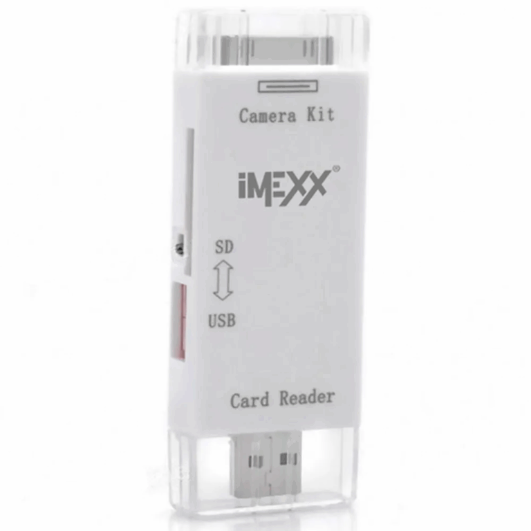 Card Reader Imexx Usb And Camara For Ipad 2-3 - Accesorios