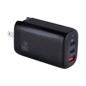 Cargador De Pared Argom Volta P8 65w Gan 3 Dual Pd Type-c Usb Arg-ac-0126bk Black - Accesorios - ARG-AC-0126BK