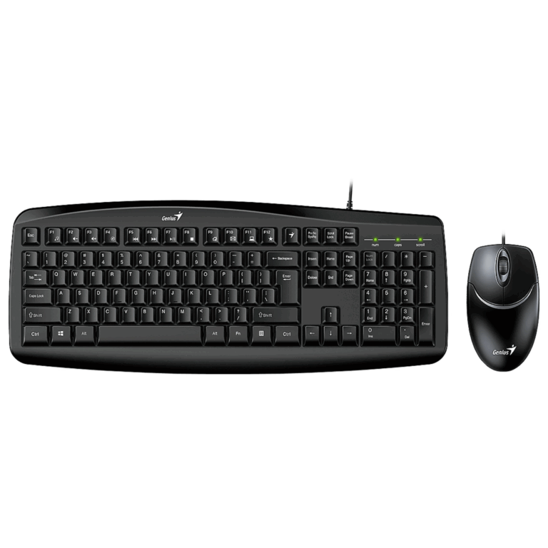 Combo Teclado Y Mouse Genius Km-200 Usb Negro - 091163256229 - 31330003401