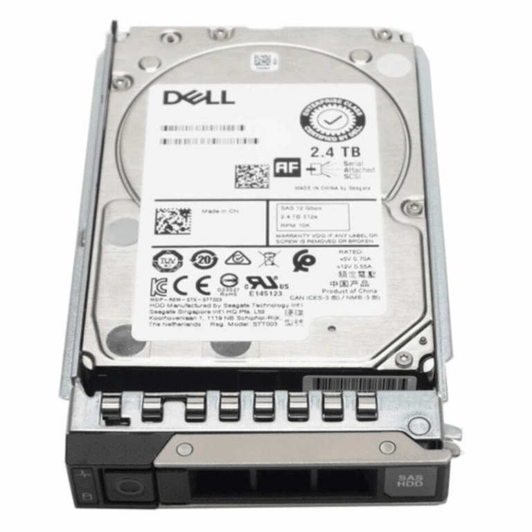 Disco Dell/2.4tb 10k Rpm Sas Ise 12gbps 512e 2.5in With 3.5in Hybrid Carrier Hard Drive - 161-BCFV