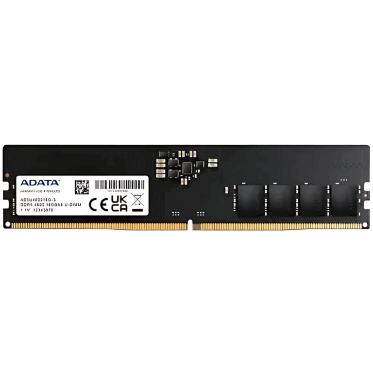 Ram Adata U-dimm 16gb 4800mhz Ddr5 Cl40 1.1v - 4711085936448 - AD5U480016G-S
