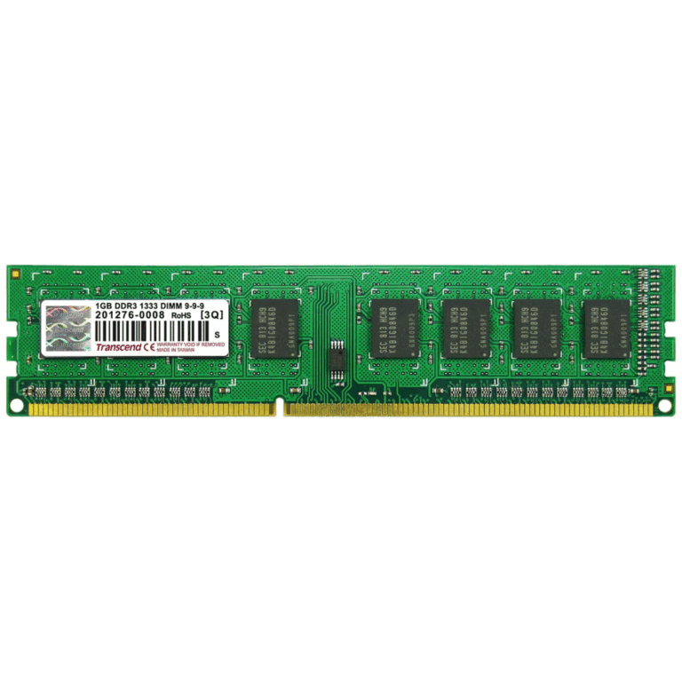 Dimm Transcend 1gb Pc-1333 - Memorias