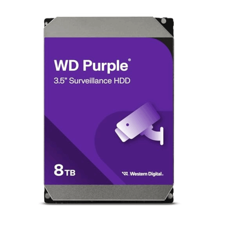 Disco Duro Western Digital-interno-purple-8tb-5640rpm-3.5inc -24-7-video Vigilancia Purple - Discos Duros - WD85PURZ-85C4WY0