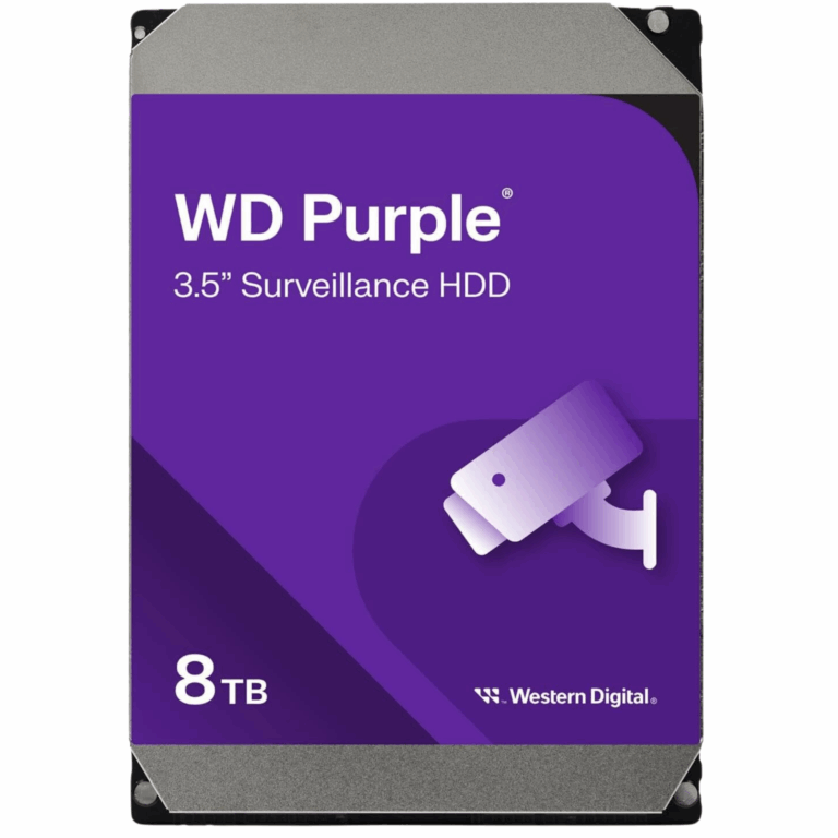 WD Purple WD85PURZ - Disco duro - 8 TB - interno - 3.5" - SATA 6Gb/s - 5640 rpm - búfer: 256 MB - Almacenamiento - Discos Duros Internos - WD85PURZ