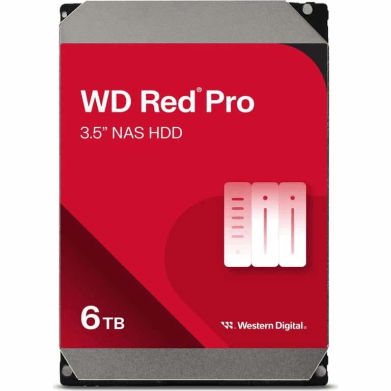 Disco Duro Western Digital Nas 6tb 7200rpm 3.5inch Sata 6gb-s Cmr Cache 256mb Red Pro - Discos Duros - WD6005FFBX