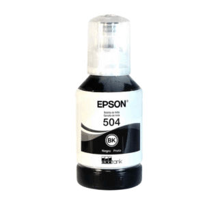 Botella Epson T504 Negro L4150/l4160/l6161/l6171/l6191 7500 Pag T504120-al - 010343938748 - T504120-AL