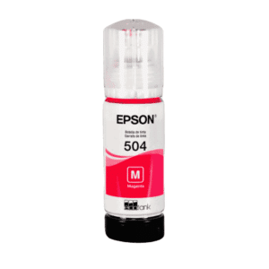 Epson 504 - 70 ml - magenta - original - recarga de tinta - para EcoTank L4150, L4260, L6161, L6171, L6191, L6270 - Consumibles y Media - Cartuchos de Toner e Ink-Jet - T504320-AL