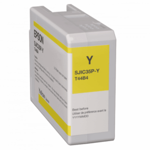 Tinta Epson Sjic35p Amarillo Cw-c6500p/6000a/6000p/6500a C13t44b420 - 18100303 - C13T44B420