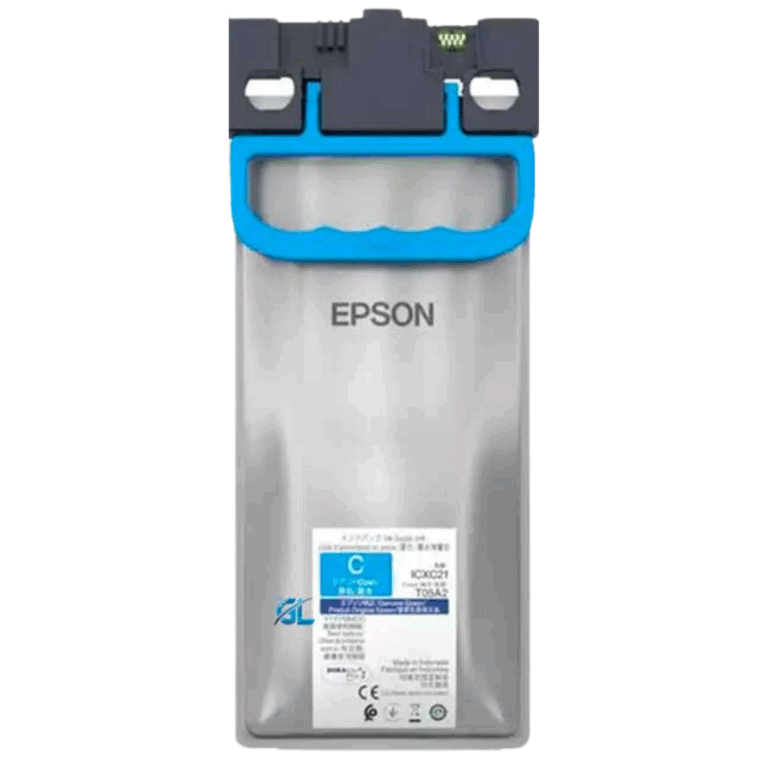 Epson T05A - Gran capacidad - cián - original - paquete de tinta - para WorkForce Pro RIPS WF-C879, WF-C878, WF-C879 - Consumibles y Media - Cartuchos de Toner e Ink-Jet - T05A200