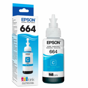 Botella Epson T664 Cyan L110/l200/l210/l350/l 6500 Pag T664220-al - 010343885301 - T664220-AL